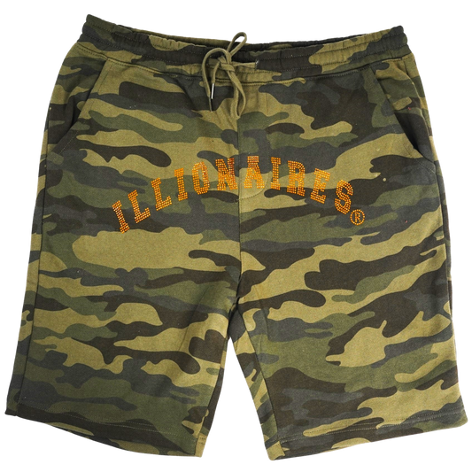 Illionaires Classic Bling Logo Shorts