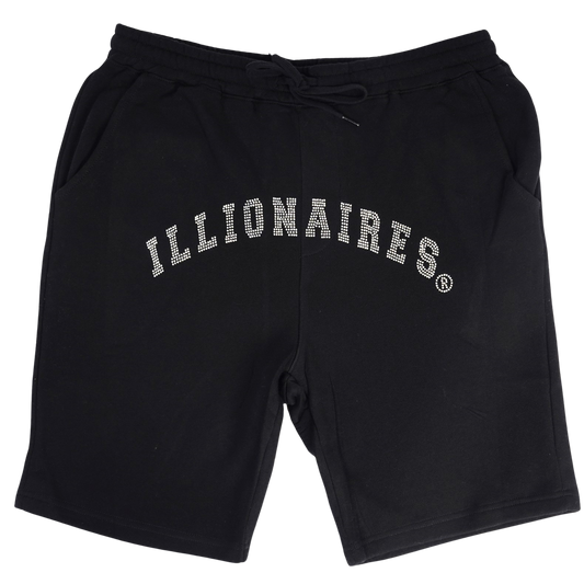 Illionaires Classic Bling Logo Shorts