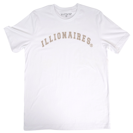 Illionaires Classic Logo Bling Tee