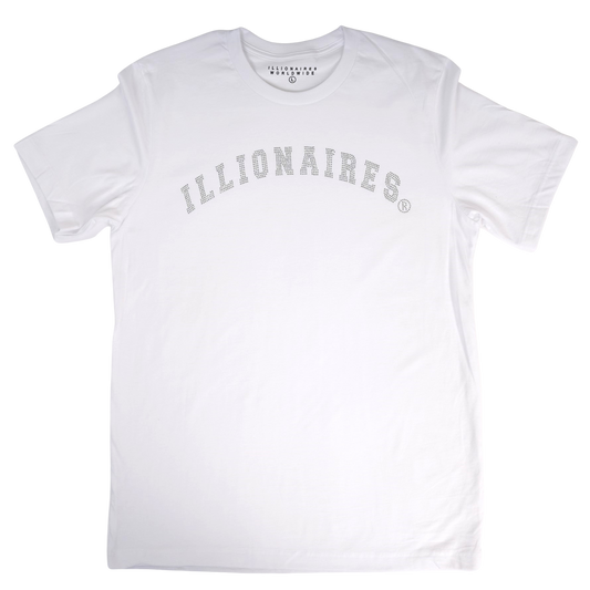 Illionaires Classic Logo Bling Tee